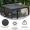 Flash Furniture Black Patio Table with Poly Resin Slatted Top SB-A268T-BK-GG - alternate 4